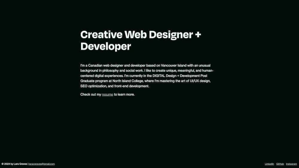 Personal Website
